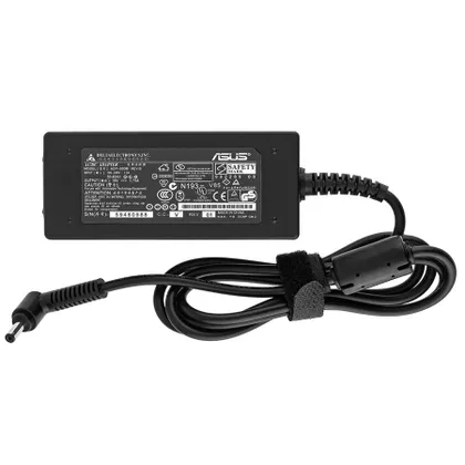 фото, Блок живлення для ноутбука ASUS 19V, 1.75A, 33W, 4.0*1.35мм, L-подібний роз'єм, black для ASUS Q200, S200, X201, X202 (без
