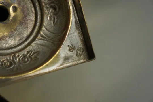 Подсвечники пара бронза Варшава NORBLIN with Co GALW WARSZAWA высота 23,5 см лот 2 шт №1502 №1661 Де купити