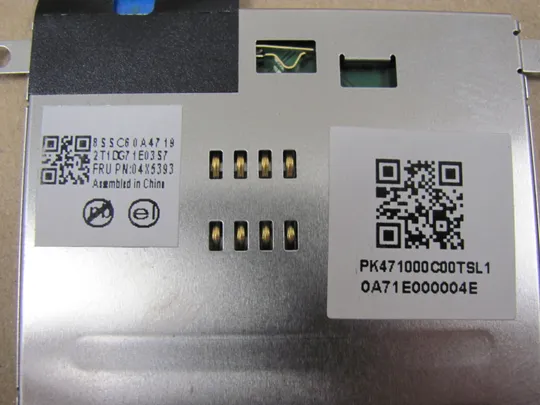 номер1034-10 плата Smart Card Reader 04X5393 PK471000C00 NBX0001LK10 NBX0001JQ00 для Lenovo ThinkPad A475 A485 T470 T480 оригінал З аукціону