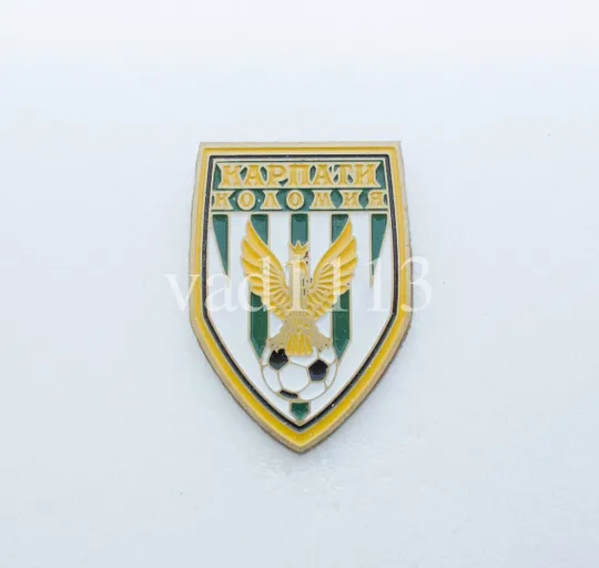 Футбол. Значок  ФК Карпати Коломия,  Ивано-Франковская область Украина Ціна