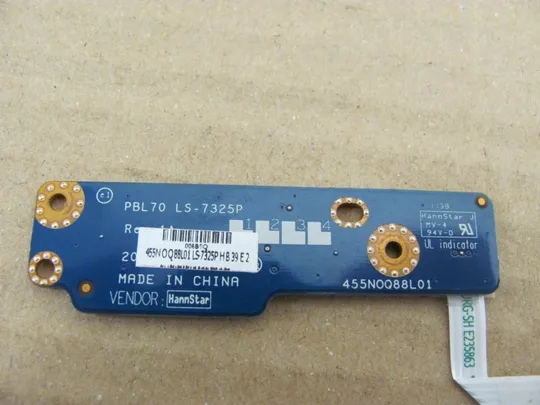 526-25 плата кнопки вкл PBL70 LS-7325P для Asus X73B A73B K53, X53, X73, оригінал Інтернет-аукціон