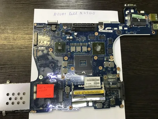 Dell M4500 N0201 Dell M4500 Материнська плата  Неробоча Ціна