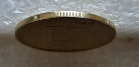 (7237) 50 копійок 1992 1ААм поворот (порушення соосності) (50 копеек 1992 брак сдвиг) Де купити