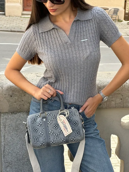 Сумка Louis Vuitton Speedy Bandoulière 25 Bag Denim Monogram (991040) З аукціону