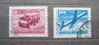 фото, ТРАНСПОРТ = МОНГОЛИЯ - МОНГОЛІЯ = 1973 р. = гаш. &