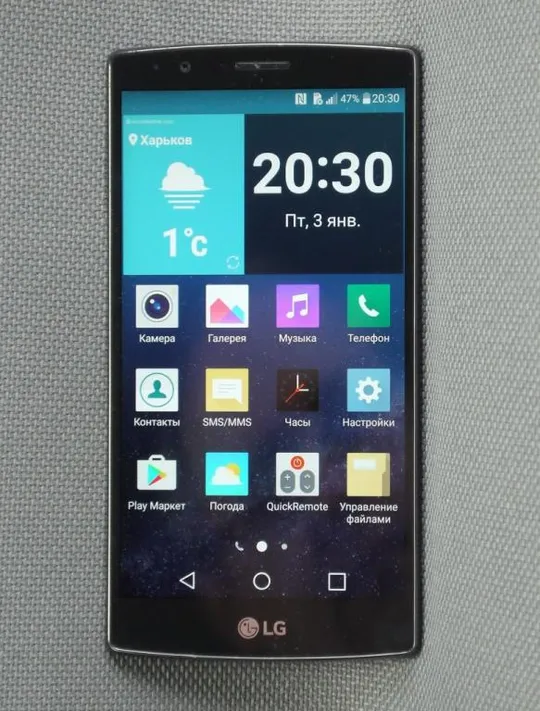 LG G4 32Gb 4G LTE #2 оригинальный смартфон LG-US991 серый экран Gorilla Glass 2560x1440 (QuadHD) Вживане Ціна