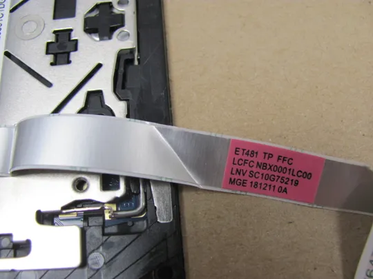 номер1043-7 тачпад сенсорна панель touchpad NBX0001LC00  для Lenovo ThinkPad T480S оригінал З аукціону