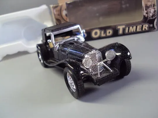 машинка Old Timer 1937 jaguar ss 100 welly 1/43 с родной коробкой Китай высота 4,5 см №10811 Недорого