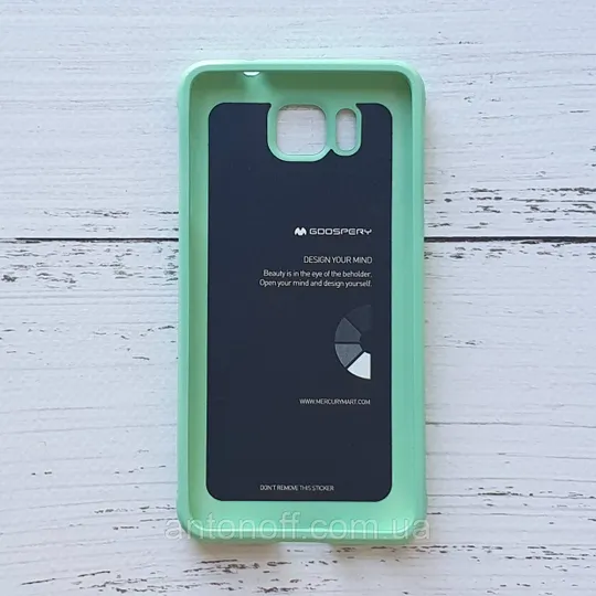 Купити Чохол Samsung G850 Galaxy Alpha силіконовий для телефона М'ятний