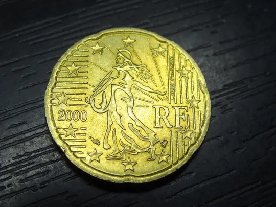 20 євроцентів 2000 Франція Ціна