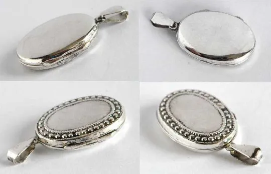 Антикварний срібний медальйон 925 проба Germany З аукціону