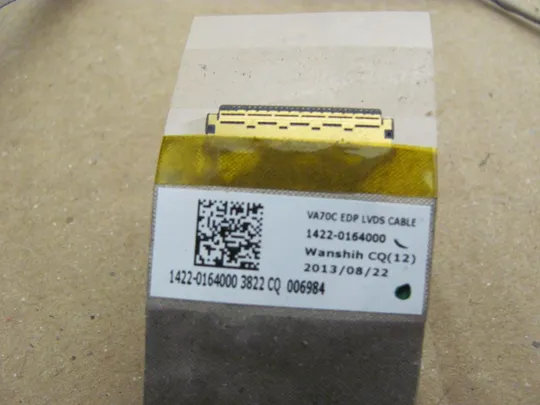 номер0242-29 шлейф 1422-0164000 для Acer Aspire V3-772G V3-772 E1-772 оригінал З аукціону