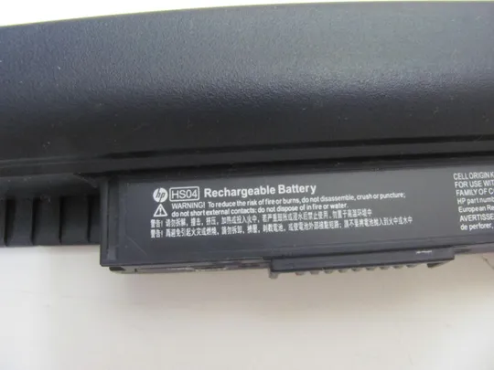 Купити 5498  акумулятор HP HS04 HSTNN-LB6V 14.6V  (Нетестовані! Розпродаж залишків!) НІМЕЧЧИНА