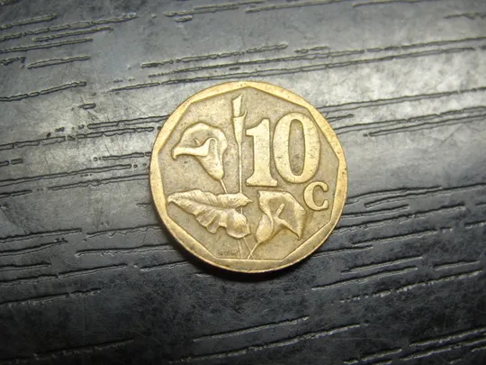 10 центів 2004 Південна Африка Ціна