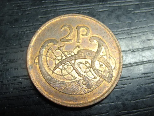 2 пенса 1992 Ірландія Ціна
