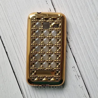 фото, Чохол Samsung J105H Galaxy J1 mini 2016 для телефону силіконовий Gold
