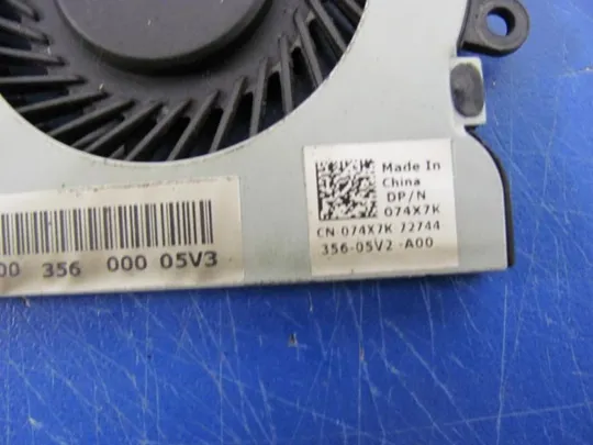 №165-20 Вентилятор (кулер, FAN) DC28000C8F0 074X7K для INSPIRON 3521 3721 5521 5721 оригінал Недорого