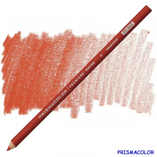 PRISMACOLOR ПОШТУЧНО Маково красный карандаш POPPY RED N 922 Ціна
