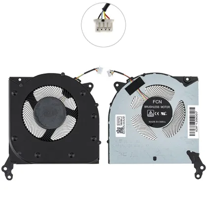 фото, Оригінальний вентилятор 2шт для ноутбука LENOVO Legion 5 15IMH6, 5 15ITH6H, 5 17ITH6H (CPU + GPU) (Кулер)