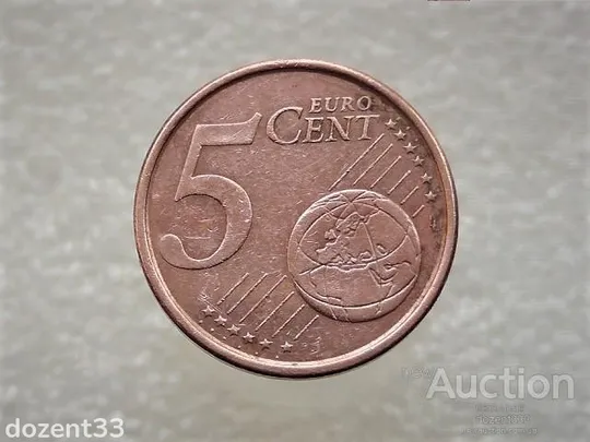 5 центів 2005 рік Мадрид Іспанія (863) Ціна