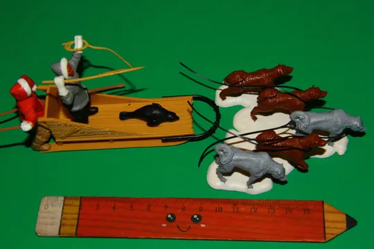 Купити свопети чукчі мисливці на санях TIMPO 54мм Великобританія УЦІНКА