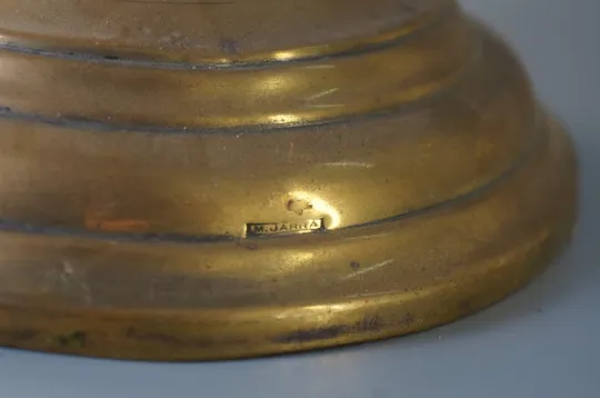 Подсвечник колонна M. Jarra Варшава бронза Marcin Jarra большой высота 30,5 см (№ 78) №10649 Інтернет-аукціон