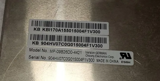 Клавіатура з ноутбука ACER ASPIRE 7551G MP-09B26D0-4421 З аукціону