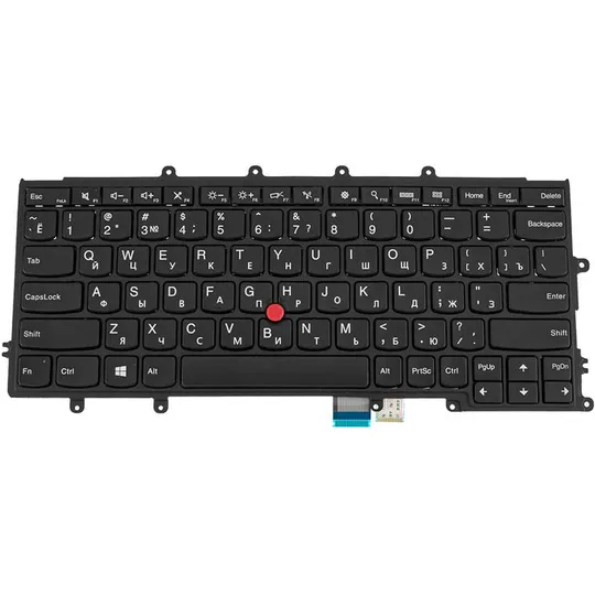 Купити Клавіатура для ноутбука LENOVO (ThinkPad: X240, X240S, X240i, X250) rus, black
