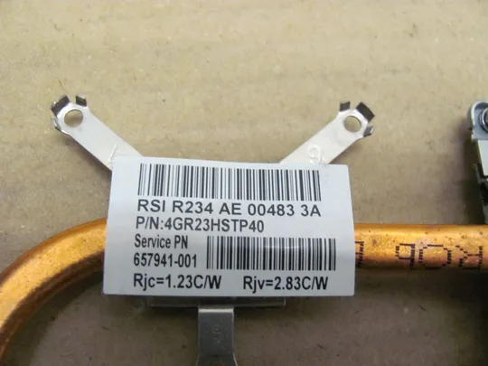 400-12 термотрубка охолодження 657941-001 для HP Pavilion G6 G6-1000 оригінал Продаж