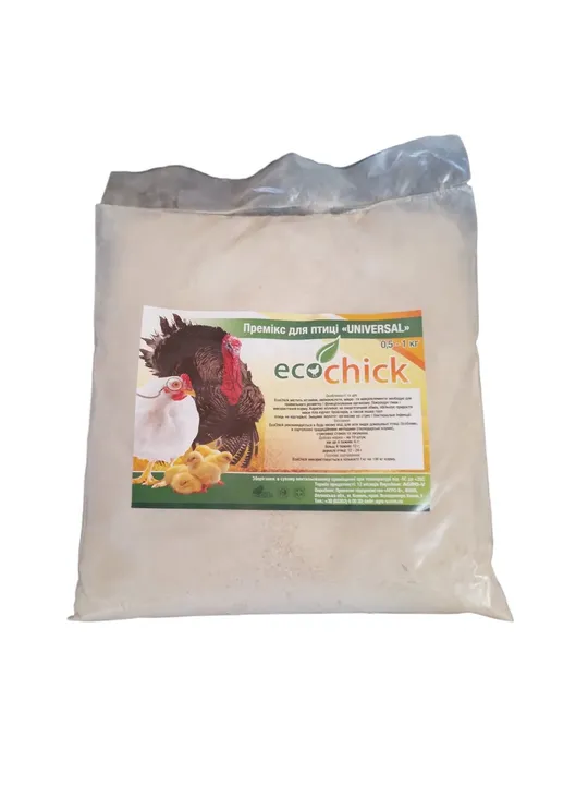 Універсальний Премікс для Домашньої Птиці 1% - ТМ Агро-В, 1 кг Ціна