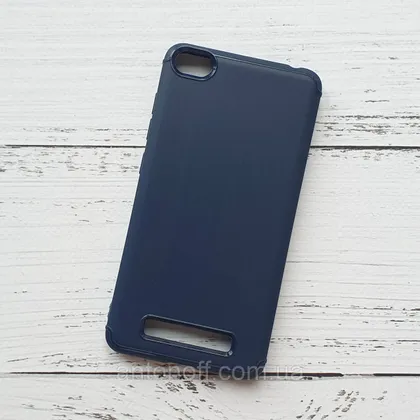 фото, Чохол Xiaomi Redmi 4A для телефона силіконовий Синій