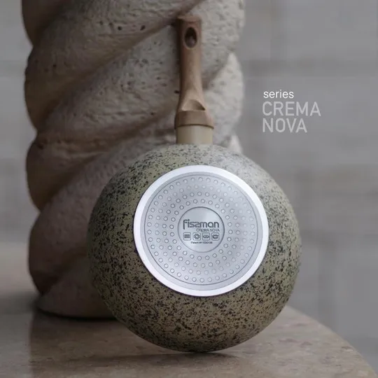 Сковорода универсальная Fissman Crema Nova AL-4321-24 24 см кремовая З аукціону