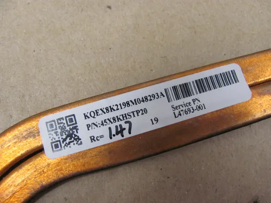 655-38  термотрубка охолодження L47693-001 45X8KHSTP20 для  HP ProBook 440 G6 450 G6 450 G7 450 G6 455 G7 455 G6 оригінал Продаж