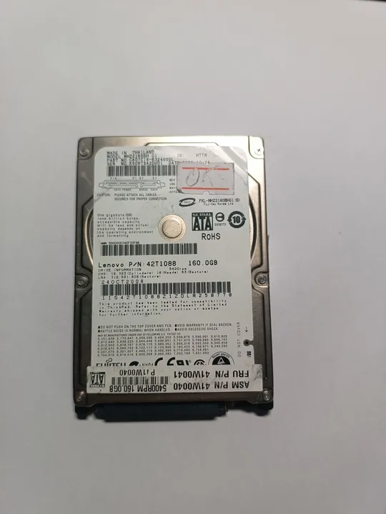 Жорсткий диск 2.5&quot; Lenovo 120 GB Sata 2 Ціна