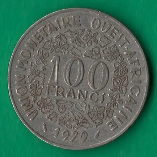 100 франків 1979 року КФА [МШ1] Ціна