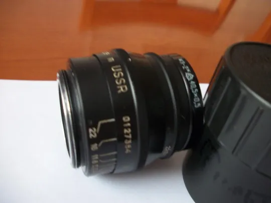 Объектив Юпитер-8, М-39 [черный] Мade in USSR, No-0127384, светофильтр, футляр Цена- мин Де купити