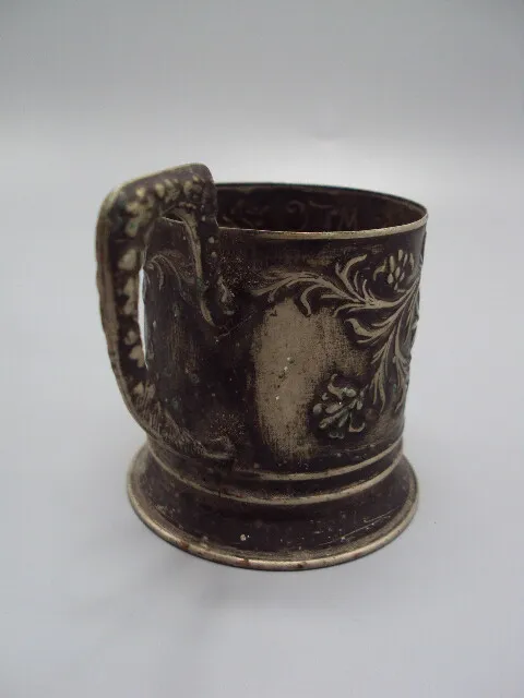 Подстаканник МПС Артель мосювелир мельхиор узор цветы высота 7,6 см, диаметр 6,8 см №15453А Характеристики