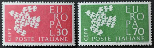 Италия Европа СЕПТ 1961 Ціна