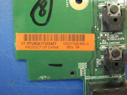 №111-9 Плата Ethernet LAN VGA 10031FS00-600-G для HP PROBOOK 6570B оригінал З аукціону