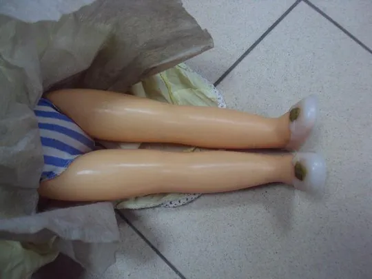 Кукла ссср Киев Победа в родной одежде и туфлях резиновая голова высота 48-49 см №10781 Інтернет-аукціон