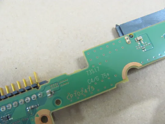 661-25  плата перехідник АКБ  CP702475 для  Fujitsu Celsius H760 H770 оригінал З аукціону