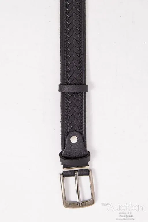 Купити Мужской ремень, из эко-кожи черного цвета, 196R30S1W20