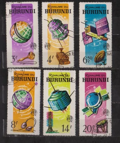 фото, КОСМОС = 1965 р. = БУРУНДИ - БУРУНДІ = гаш. ==