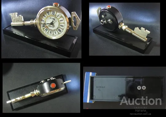 Часы будильник Слава Ключ Москва СССР Идеальное отличное новое состояние Исправные Ціна