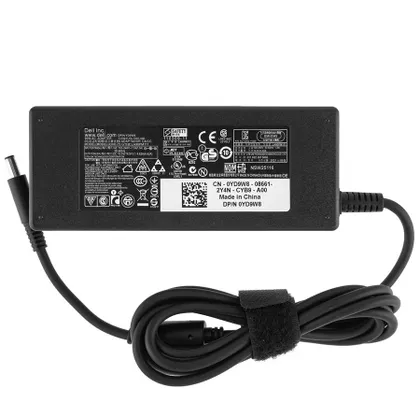 фото, Оригінальний блок живлення для ноутбука DELL 19.5V, 4.62A, 90W, 4.5*3.0-PIN, Black (без кабеля) (06KXKH)