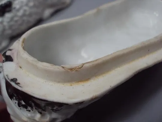 Масленка фарфор Кузнецов барашек шкатулка баран Кузнецова 10,5х17х14,7 см под реставрацию №2944 Характеристики