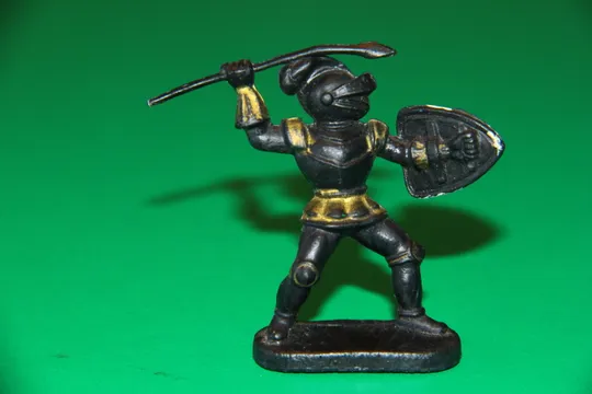 Купити ЧОРНИЙ ЛИЦАР НДР ІЗ СПИСОМ 54мм рыцарь ГДР