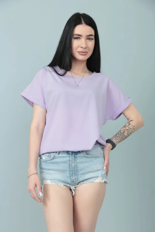 Літня блузка футболка вільного крою &quot;Moment&quot; Інтернет-аукціон