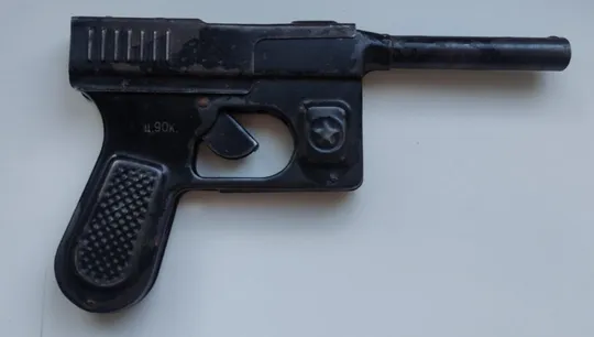 Купити 2 детских пистолетика СССР+ пистоны. старая цена, мечта мальчиков 70-х годов TH388