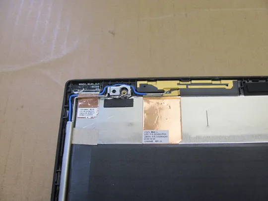 номер1035-9 кришка матриці AP12D000100 з кріпленням + шлейф DC02C009H10 для Lenovo Thinkpad T470 Кришка дисплея Тильна кришка Корпус матриці Верхня кришка matrix cover Top Case LCD Cover Rear Lid Back Cover Housing Cabinet оригінал Інтернет-аукціон